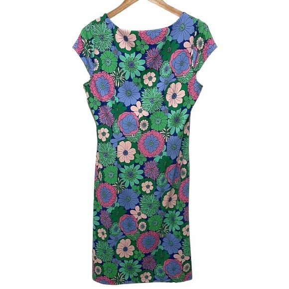 Very Pretty Talbots Floral Dress, M Spring Summer - Picture 7 of 12